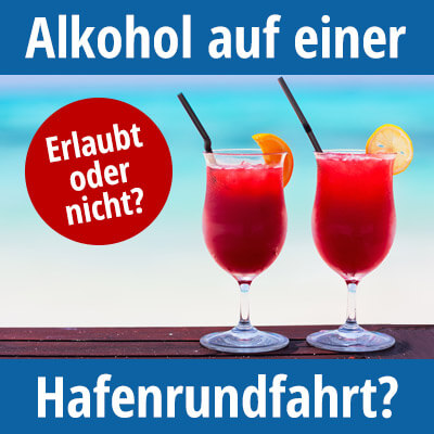 Leckere Cocktails auf Hafenrundfahrt
