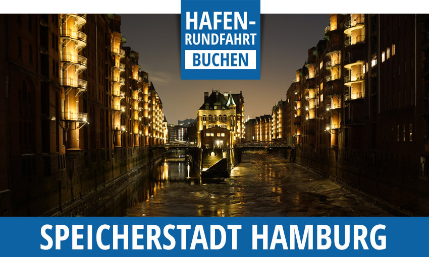 Hafenrundfahrt durch die Speicherstadt Hamburg - ein Muss für jeden Touristen Speicherstadt Hamburg